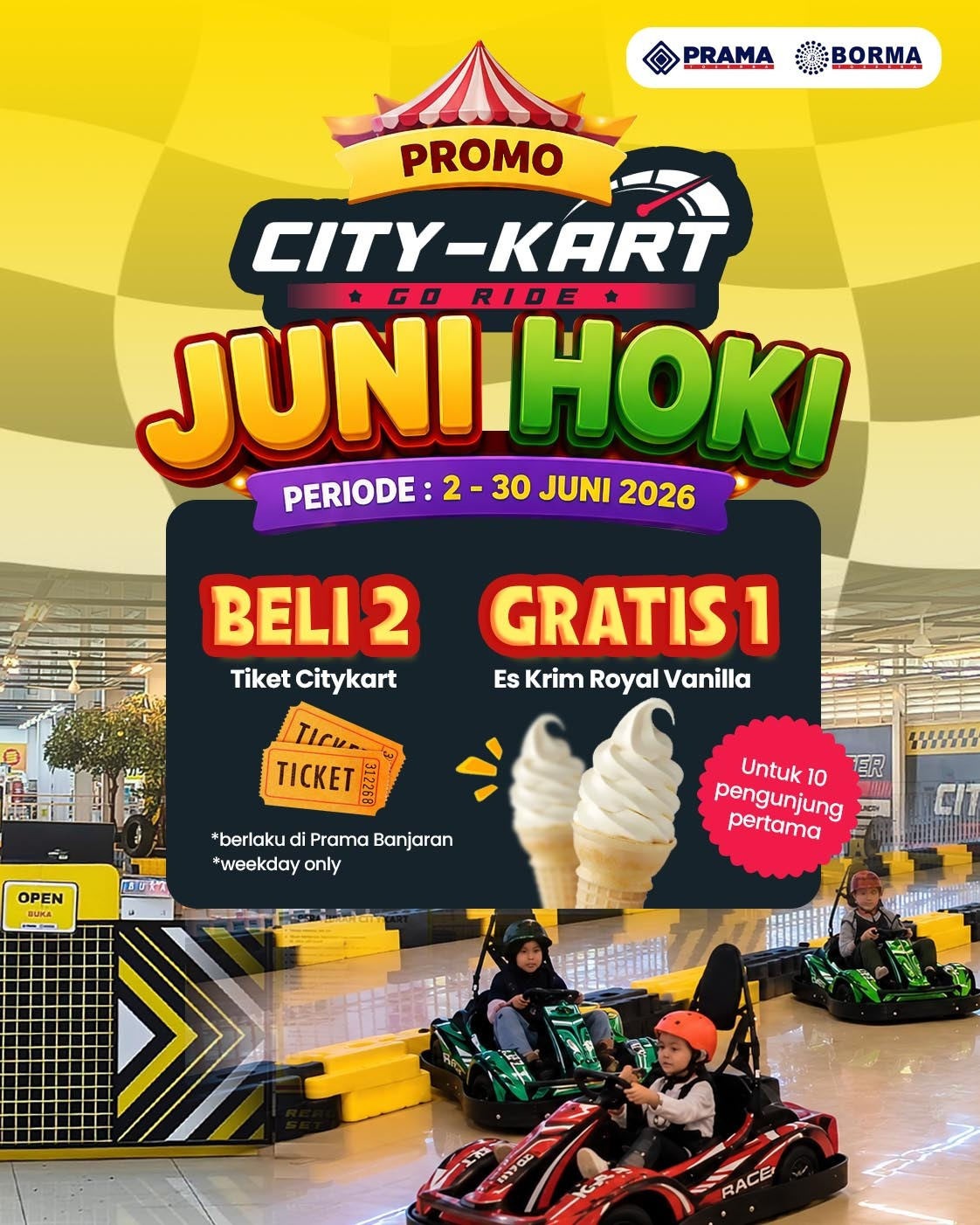 Promo Juni Hoki Borma Tikma Area Bermain Anak Juni 2026
